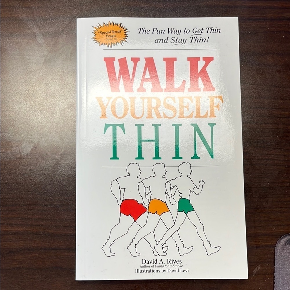 Walk Yourself Thin Book by Davis Rives